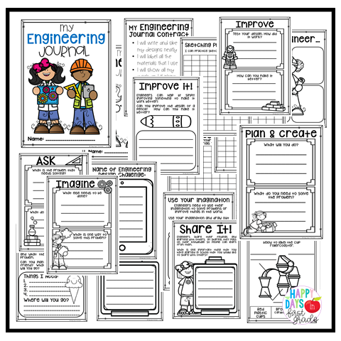 First and Second Grade Engineering Journal