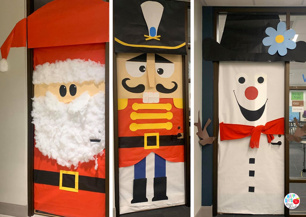 The Best Christmas Doors Happy Days