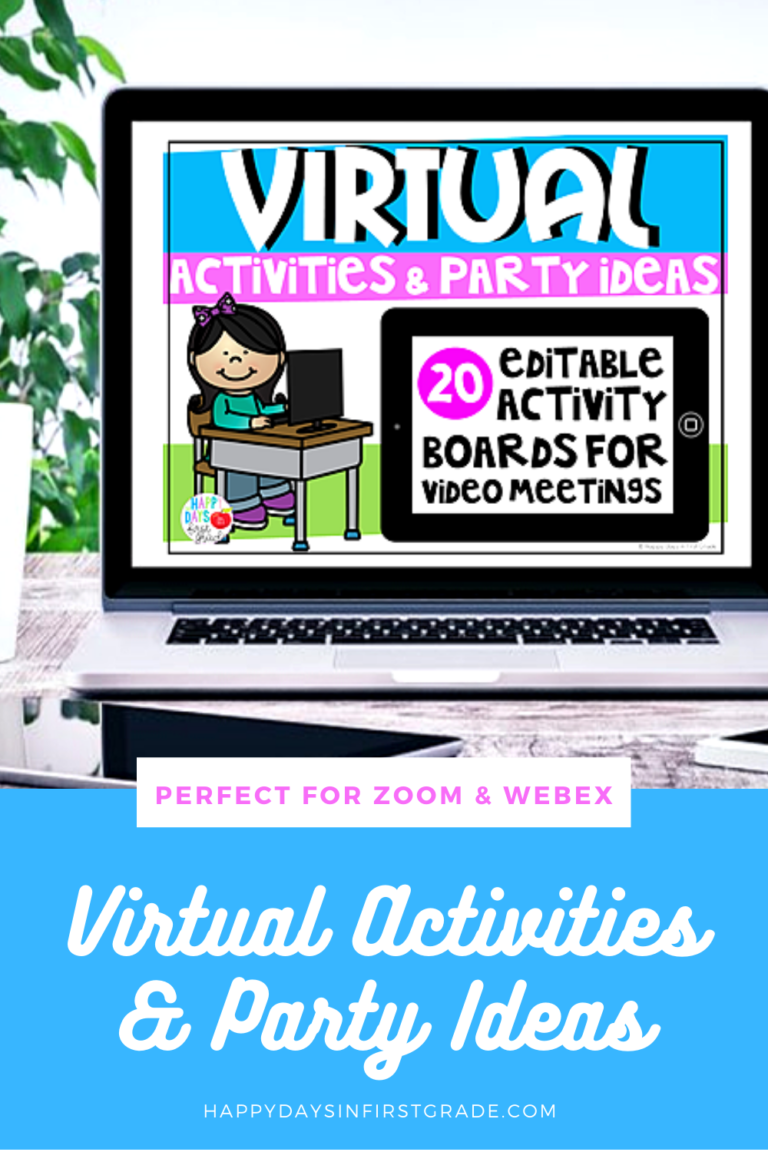 Virtual Activities and Party Ideas for Zoom or WebEx Meetings