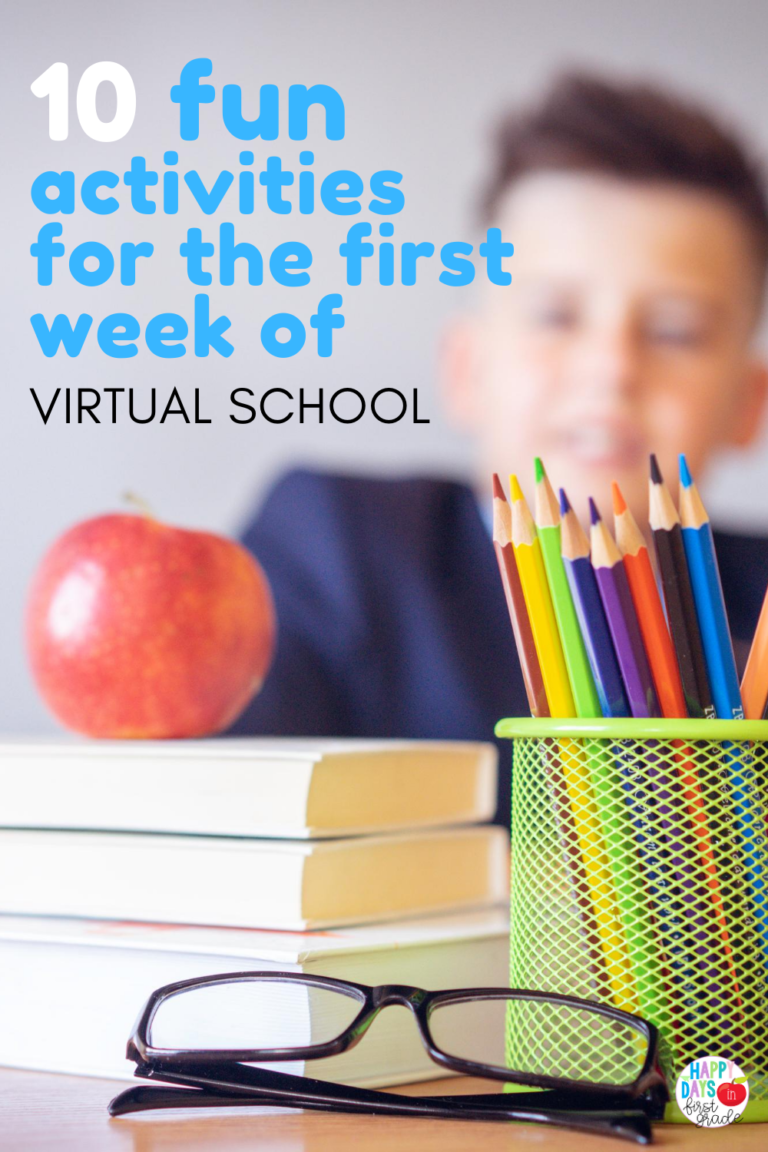 10 Fun Activities for the First Week of Virtual School